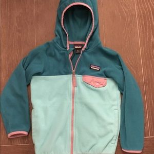 Patagonia 4T fleece jacket with hood